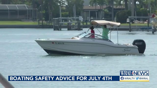 Boating safety advice for Fourth of July