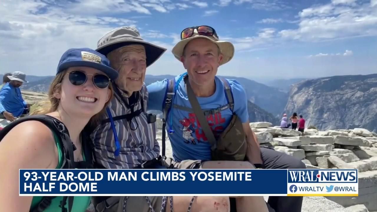 93-year-old summits Yosemite's Half Dome: 'It felt pretty good' - ABC News