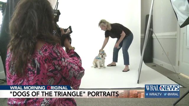 Woman creates photo book, pet portraits to help homeless animals