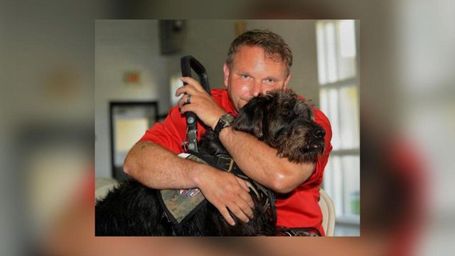 NC nonprofit pairs injured veterans with rescue dogs