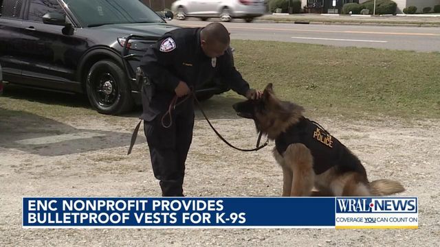 Zebulon rescue also provides protection for K-9s at work