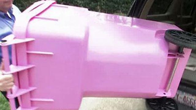 City's sale of pink garbage cans will promote breast cancer awareness, Local News