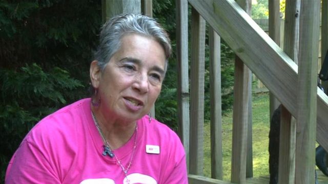 Two-time survivor battles cancer with hope