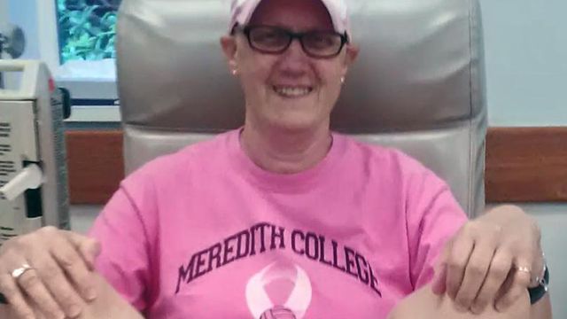 Meredith College employee vows to never give up fight against cancer