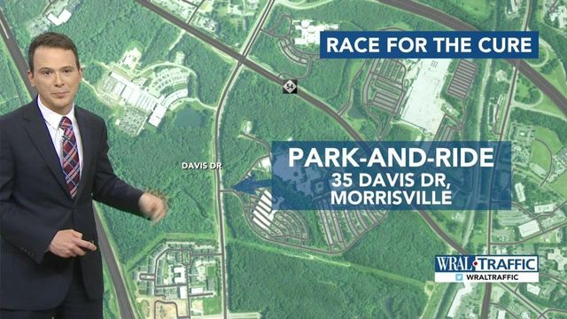 Park and ride for Race for the Cure
