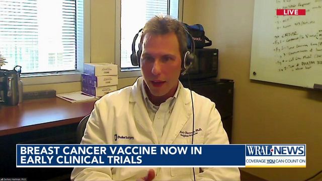 Trials begin for vaccine to prevent recurrence of triple-negative breast cancer