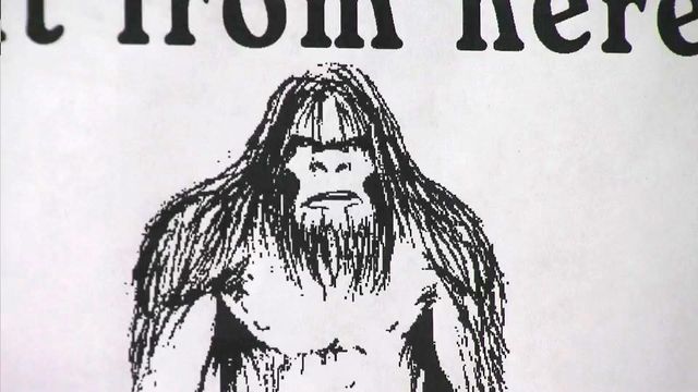 NC's own 'Big Foot' reported in western town
