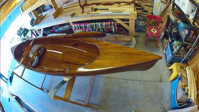 Canoe builder makes something new out of the very old