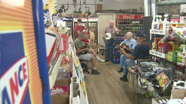 Franklinton hardware store also stocks bluegrass music