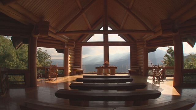 Mountain chapel takes in those seeking peace