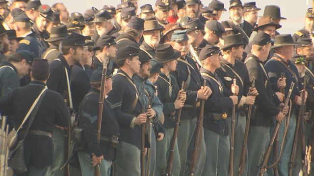 Fort Fisher battle relived