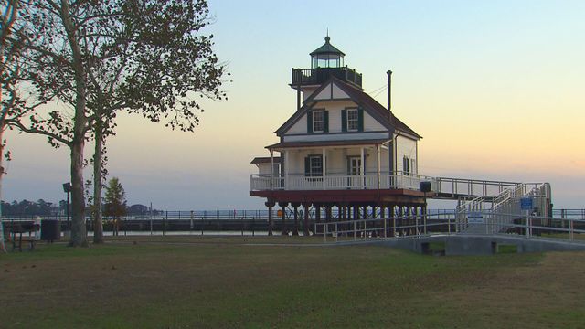 Restoration underway at Edenton Lighthouse