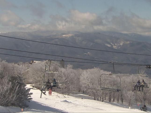 Beech Mountain Ski Slope Points West Past A Once Magical Place