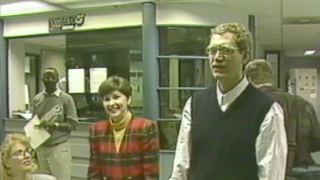 Letterman's visit to WRAL