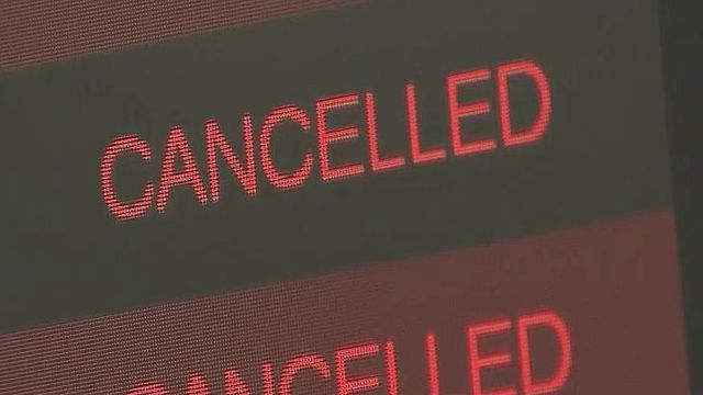 Matthew cancels flights at RDU