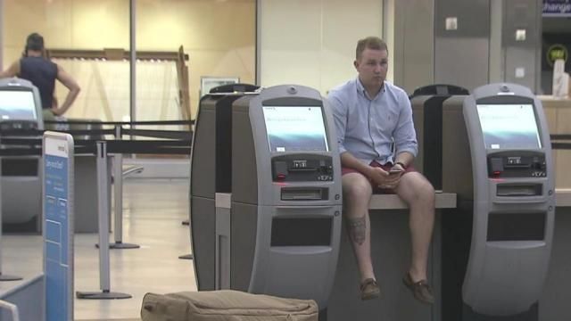 Passengers say their flight was canceled last minute