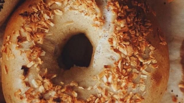 Sourdough bagels