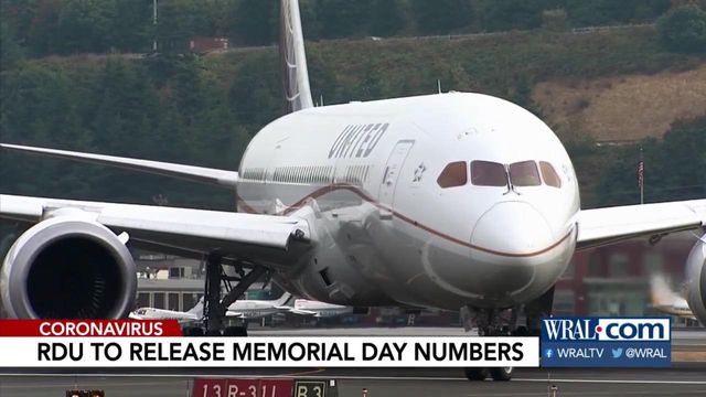 RDU to release Memorial Day travel data
