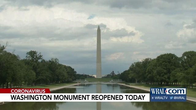 Washington Monument welcomes back visitors on Thursday