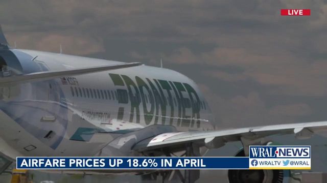 Cost of air travel continuing to climb 