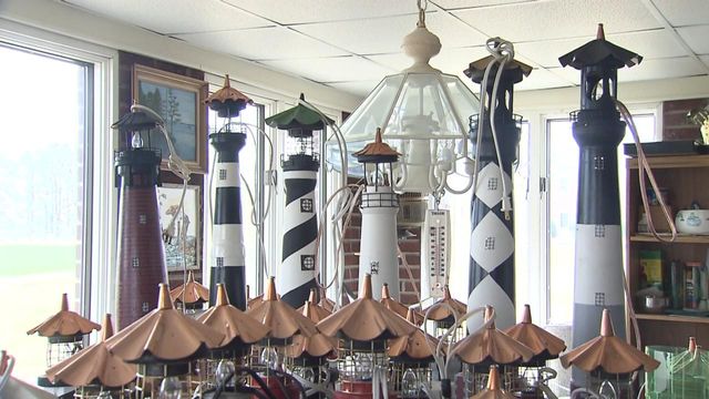 Tar Heel Traveler honors a man who passed away and dedicated his hobby to building lighthouses.