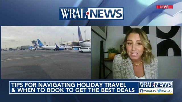 Tips for navigating holiday travel and when to book to get the best deals