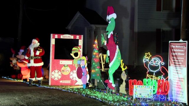 Tar Heel Traveler: North Raleigh home loaded with holiday lights