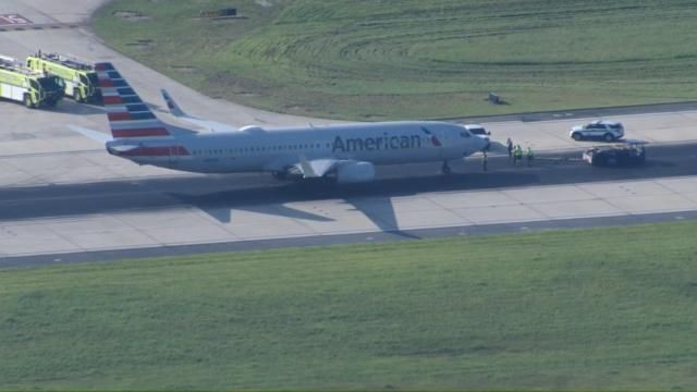 American Airlines flight makes emergency landing at RDU Thursday morning