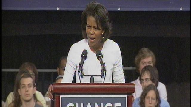 Michelle Obama Speaks at N.C. State University