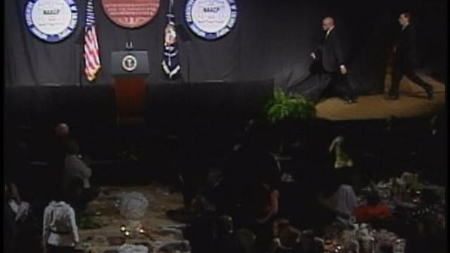 Obama addresses NAACP convention