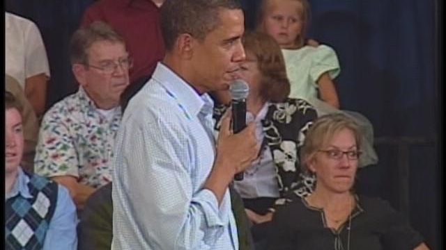Obama talks health care at Montana forum
