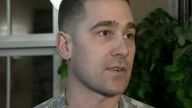 Web only: Army discusses sex assault arrest