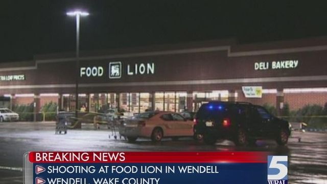 Breaking News: Three shot at Wendell Food Lion