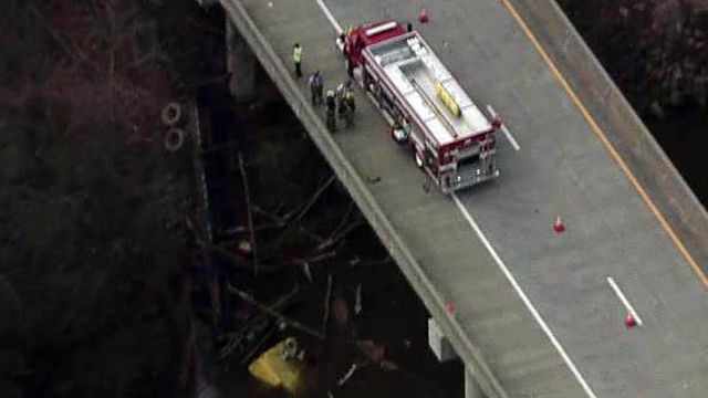 Sky 5 coverage of truck in Haw River