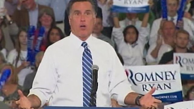 Romney makes campaign stop in Asheville
