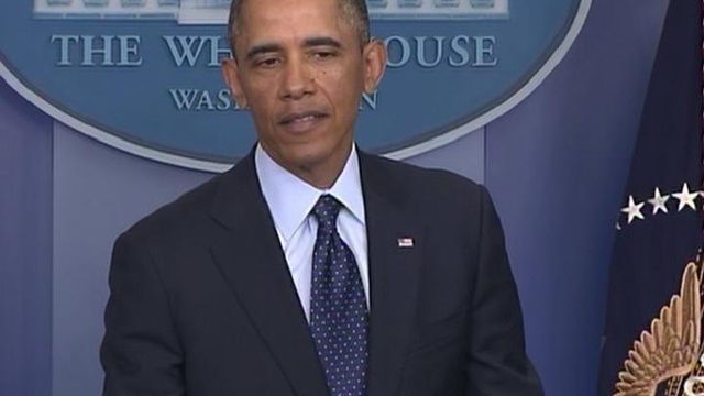 Obama speaks on sequestration