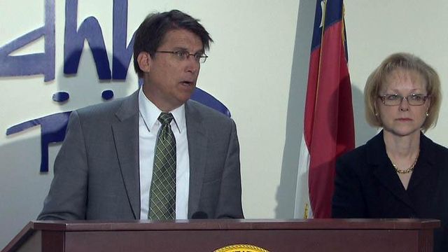 McCrory makes Medicaid announcement