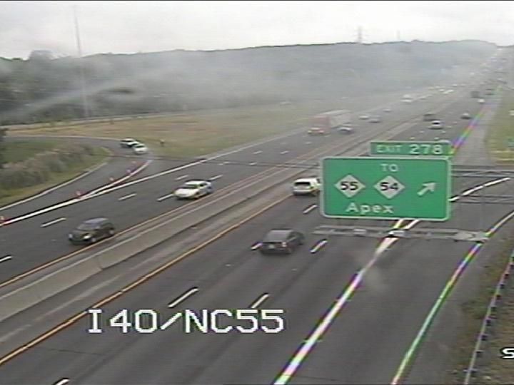 Multi-vehicle crash closes I-40E in Durham