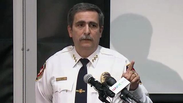 Durham police chief discusses vigil, arrests