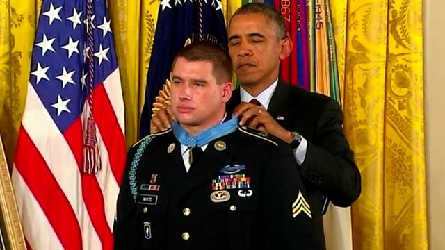Charlotte man receives Medal of Honor