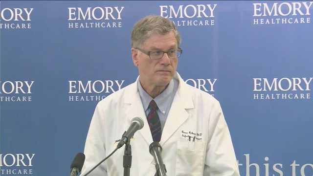 News conference: Emory outlines Ebola plan