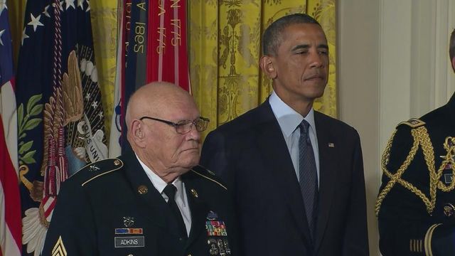 Bragg veteran receives Medal of Honor