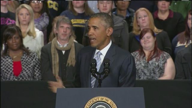 Obama unveils plan for free community college