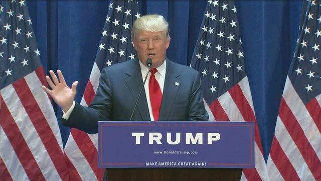 6/16: Donald Trump announces presidential run