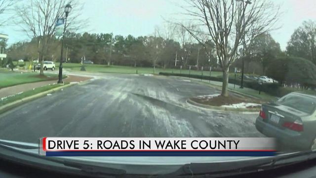 Watch: Drive 5 checks roads in Wake County