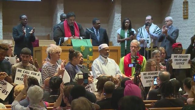 NAACP releases demands at Charlotte news conference