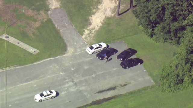 Sky 5 flies over reported Johnston County drowning