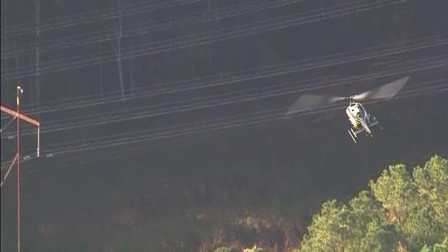 Sky 5 flies over search for 5th person in Wake County chase