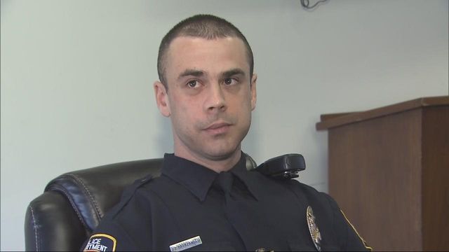 Durham police officer speaks about frozen creek rescue