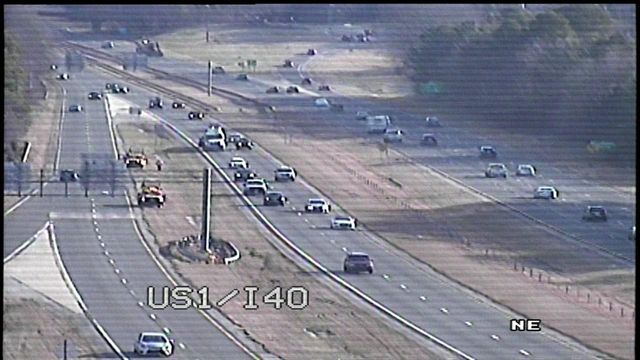 Crash closes US-1 ramp in Raleigh